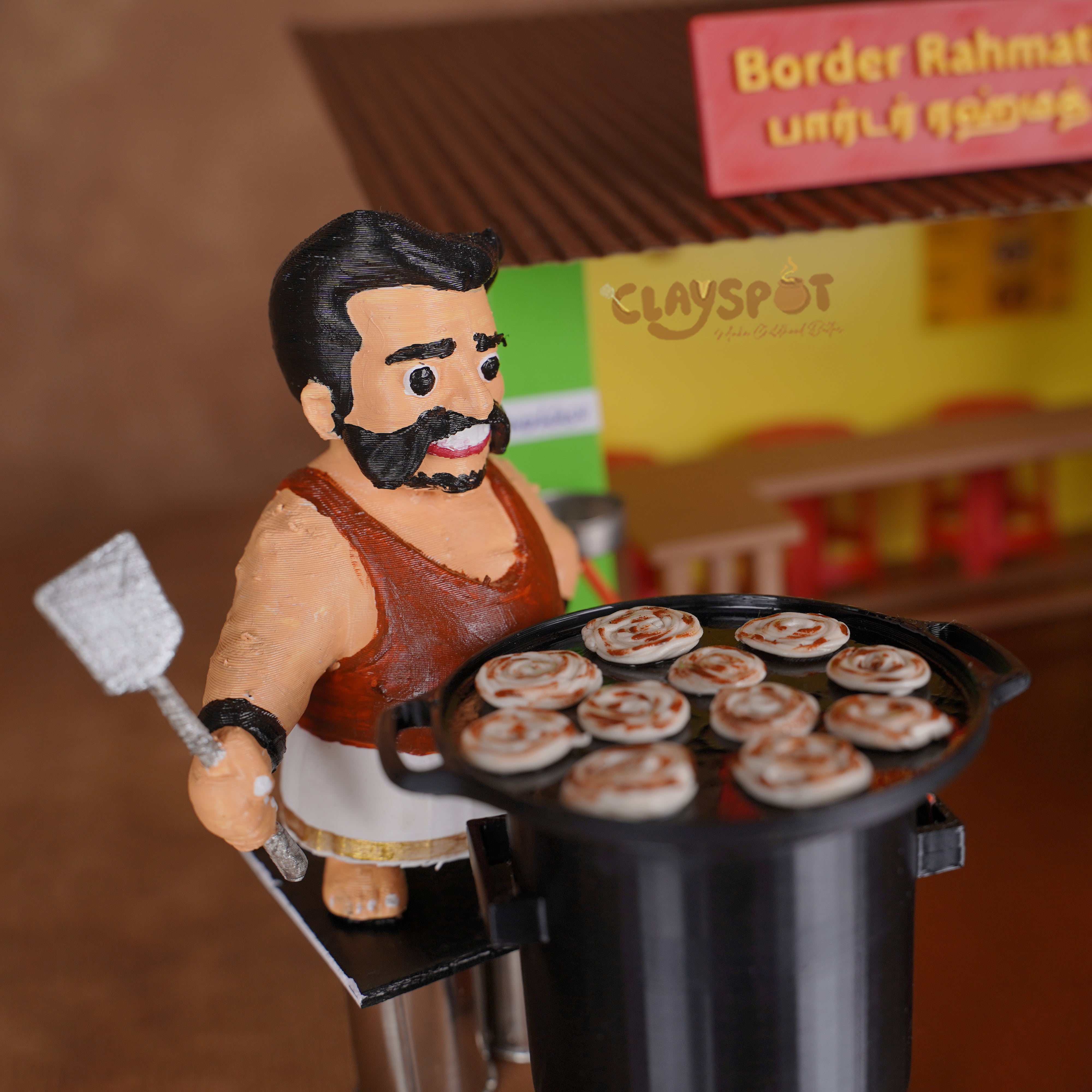 Miniature Parotta Stall