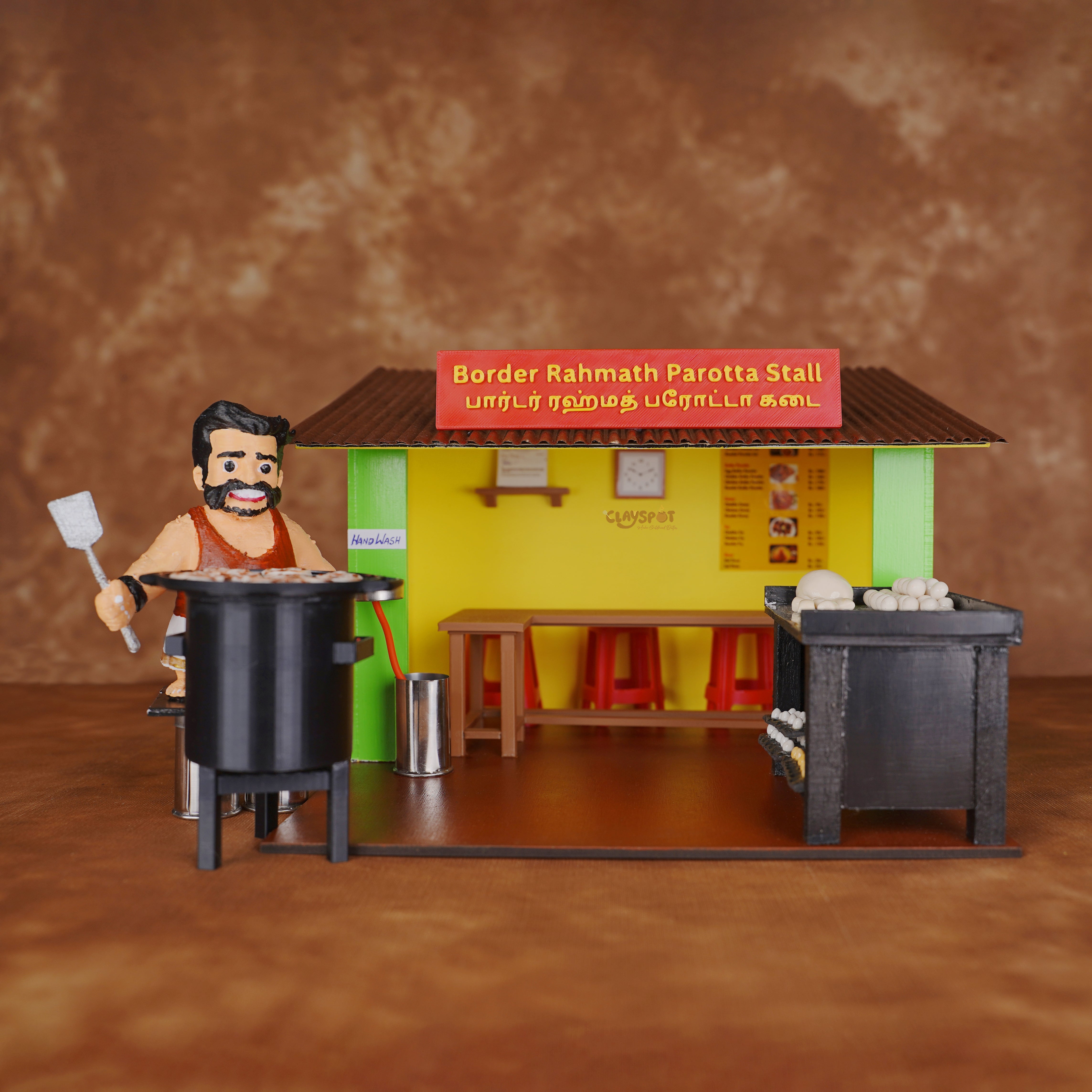 Miniature Parotta Stall