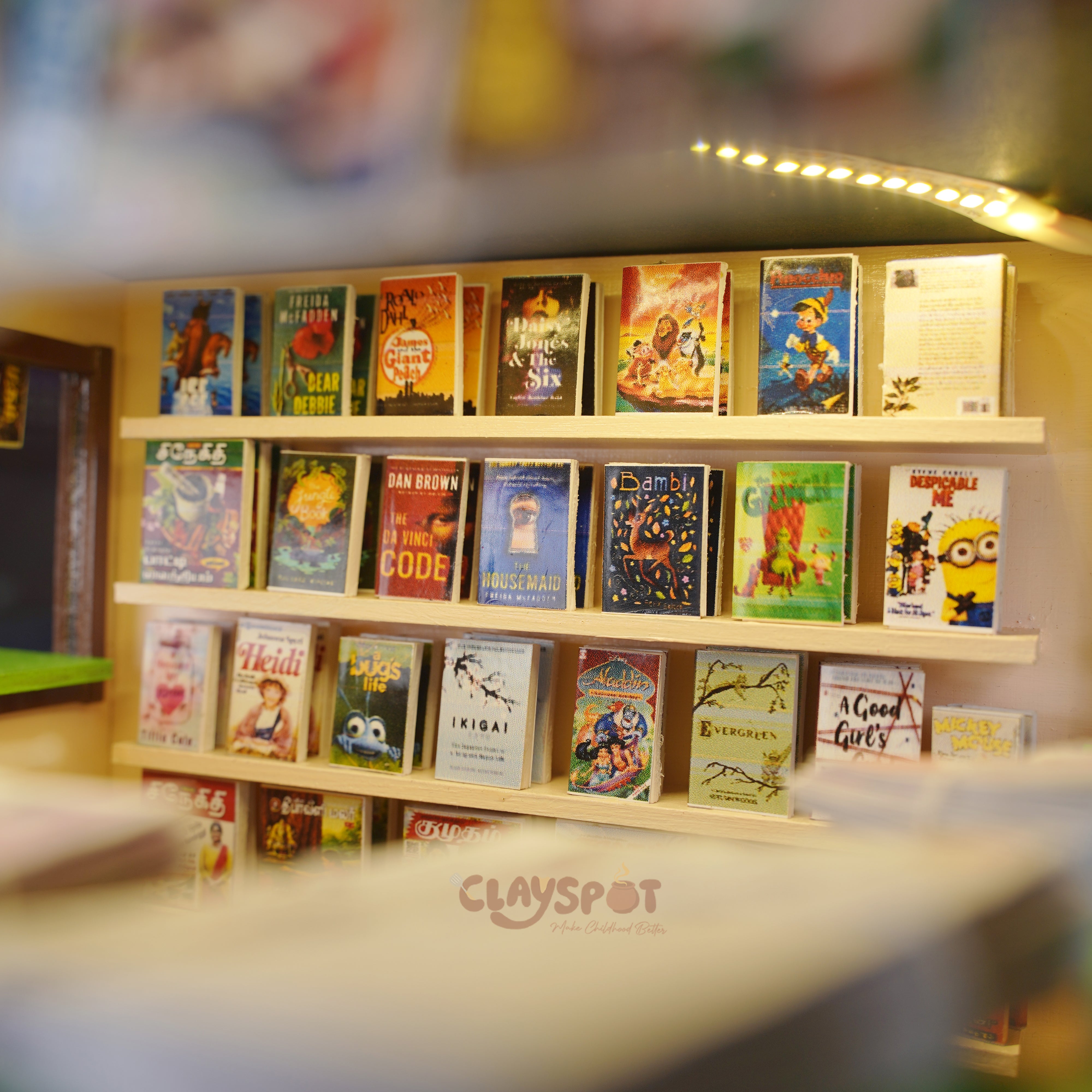 Miniature Book Stall