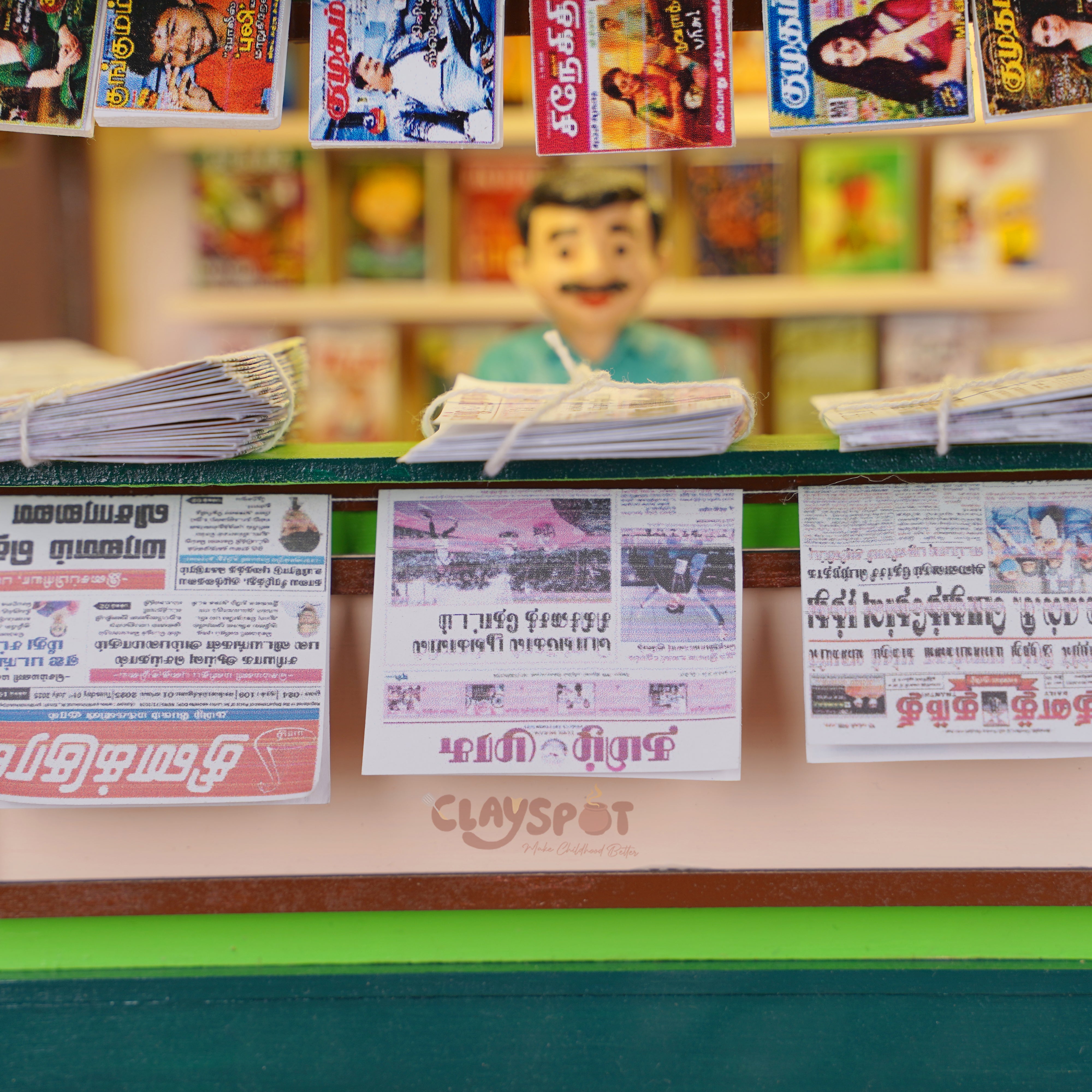 Miniature Book Stall