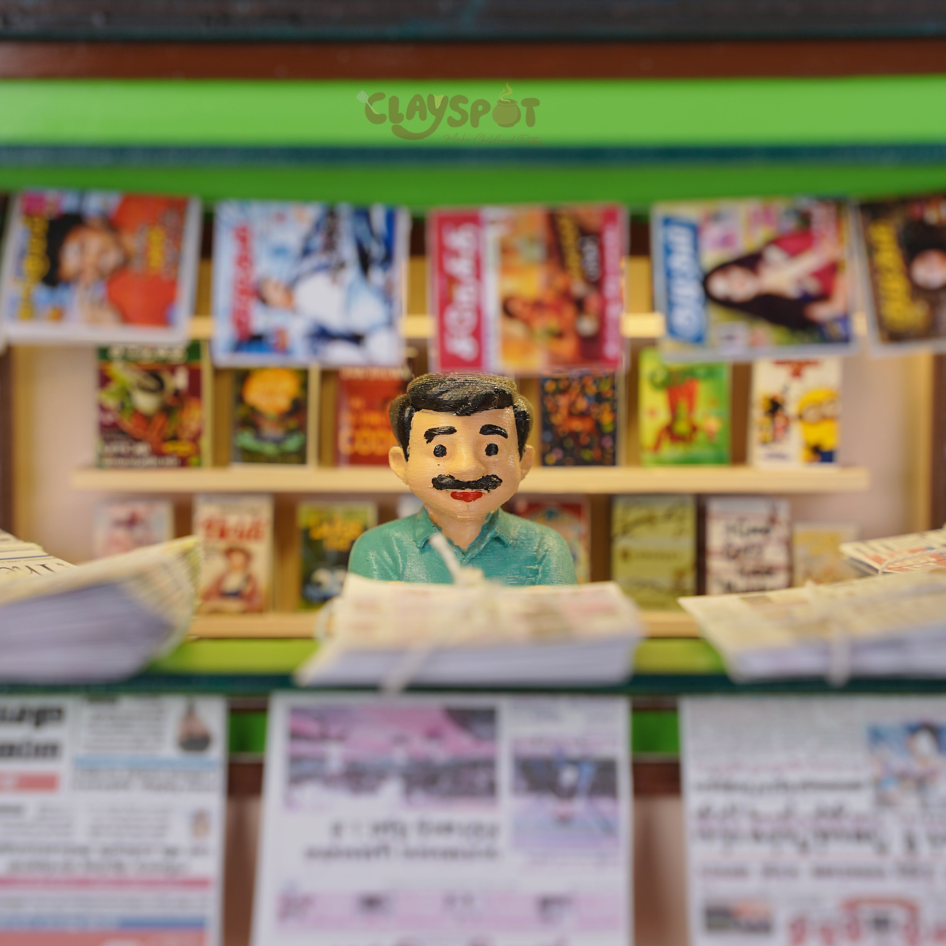 Miniature Book Stall