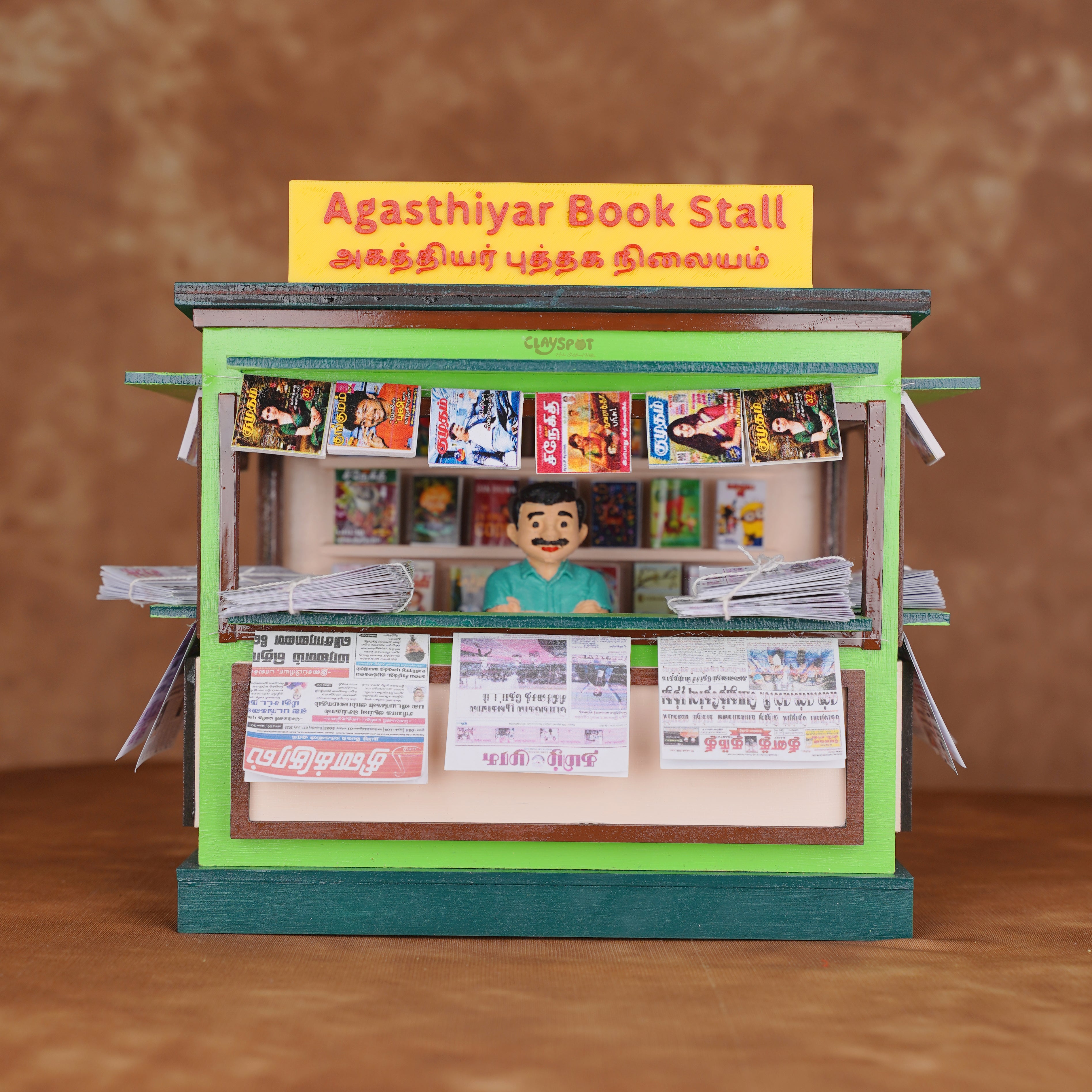 Miniature Book Stall