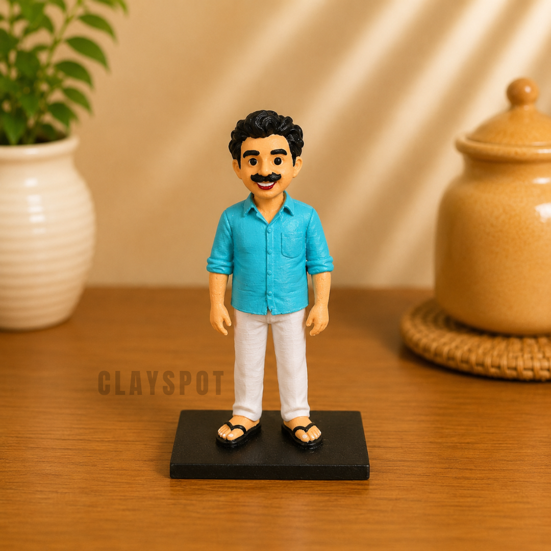 Traditional Young Gentleman Figurine