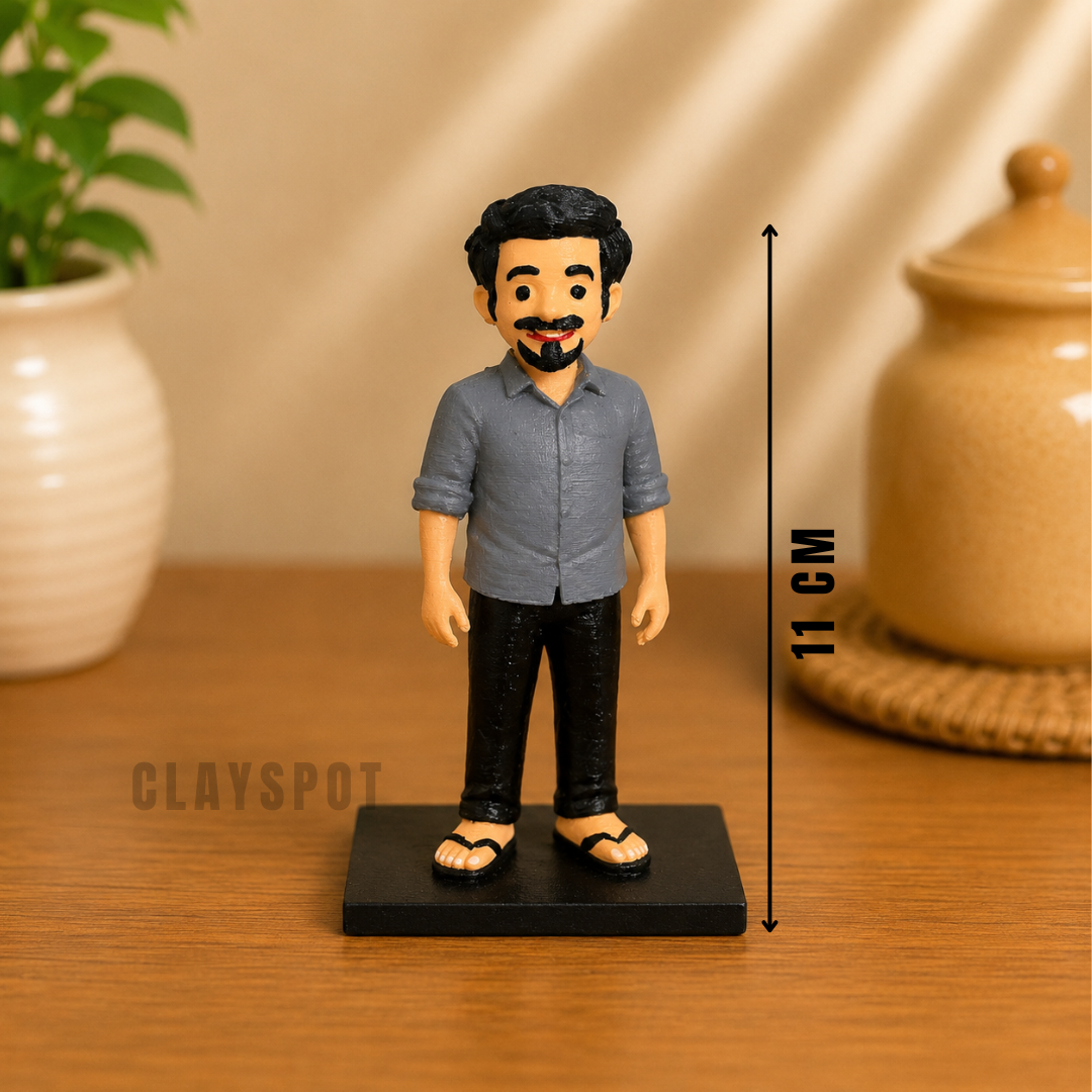 Miniature Gentleman Figurine