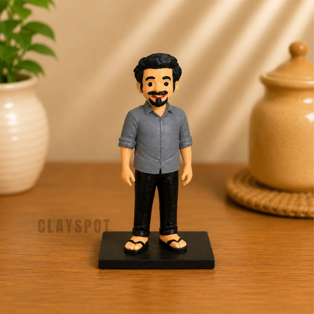 Miniature Gentleman Figurine