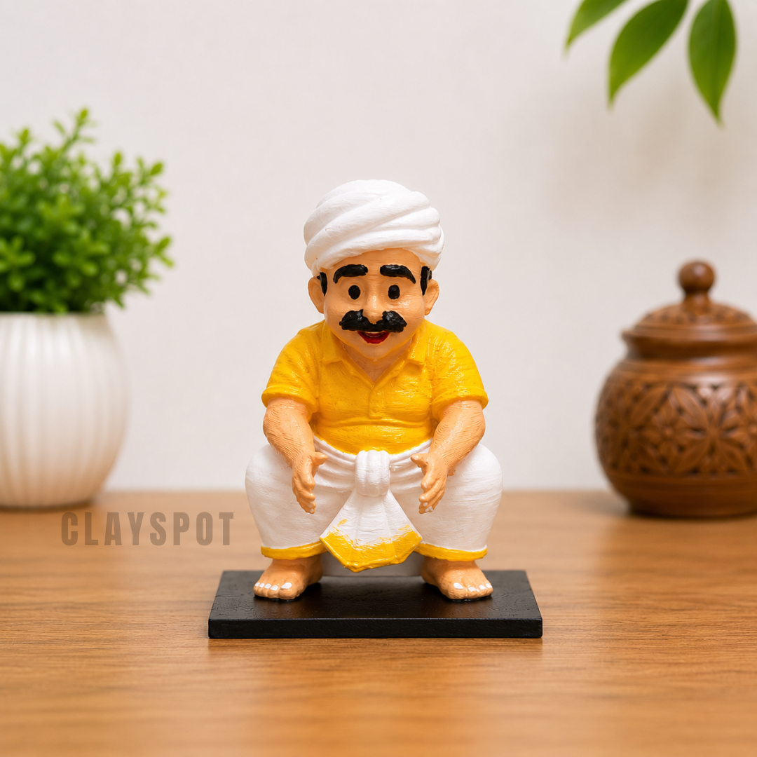 Miniature Clay Potter