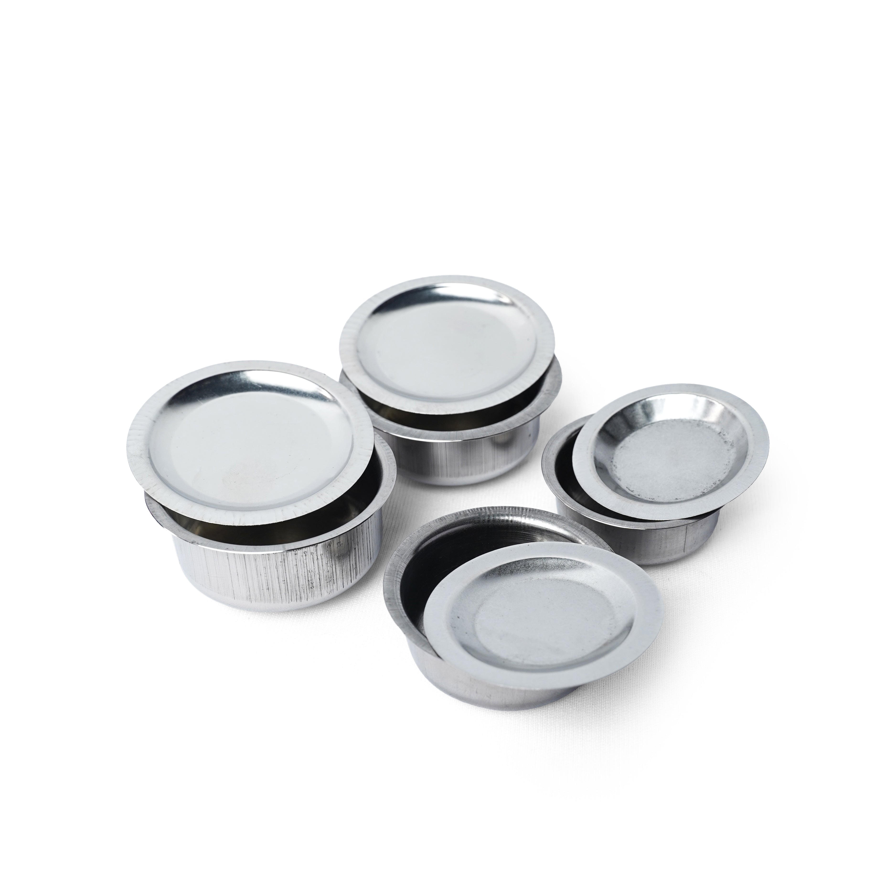 Miniature Bowl with Lid - Set of 4