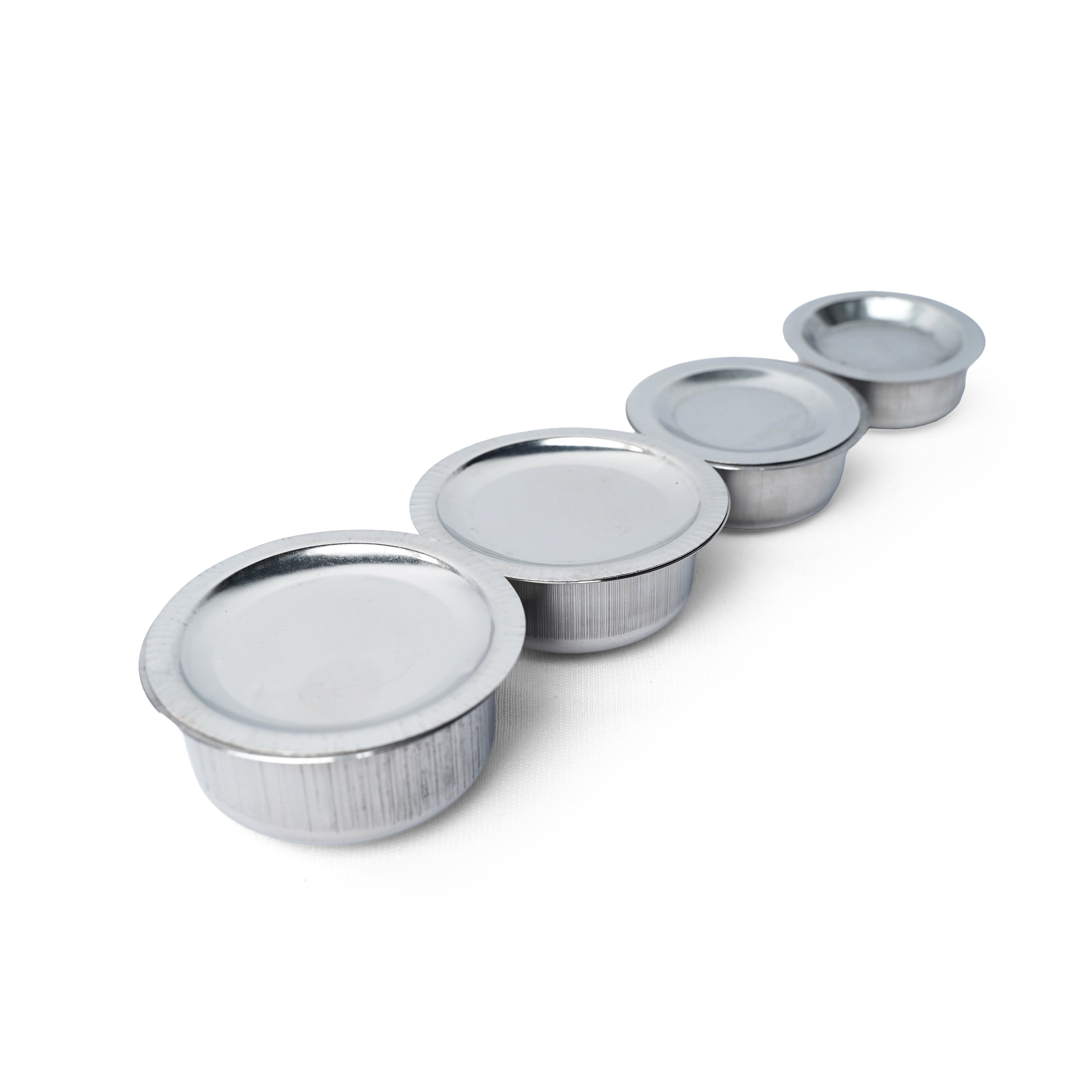 Miniature Bowl with Lid - Set of 4