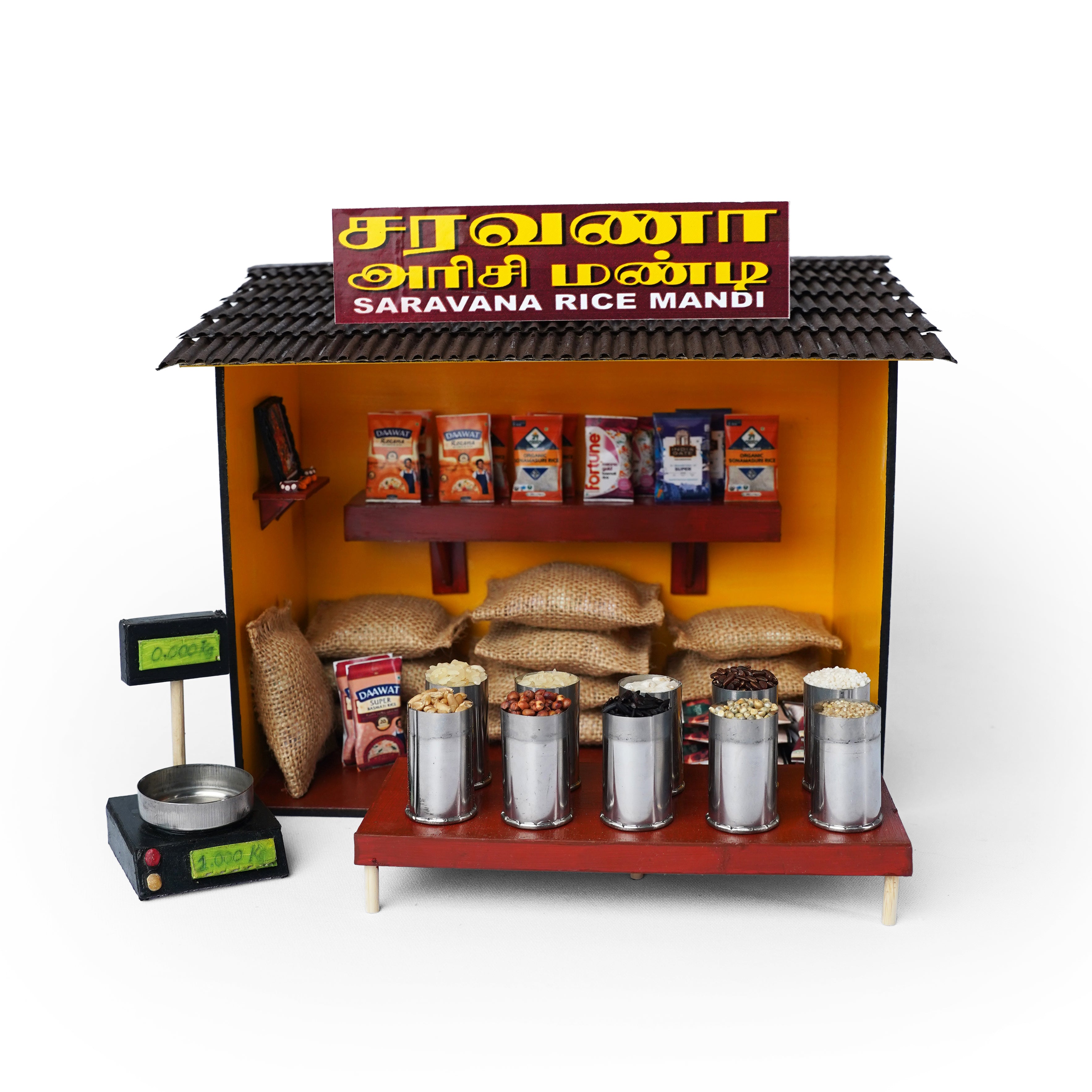 Miniature Rice Mandi