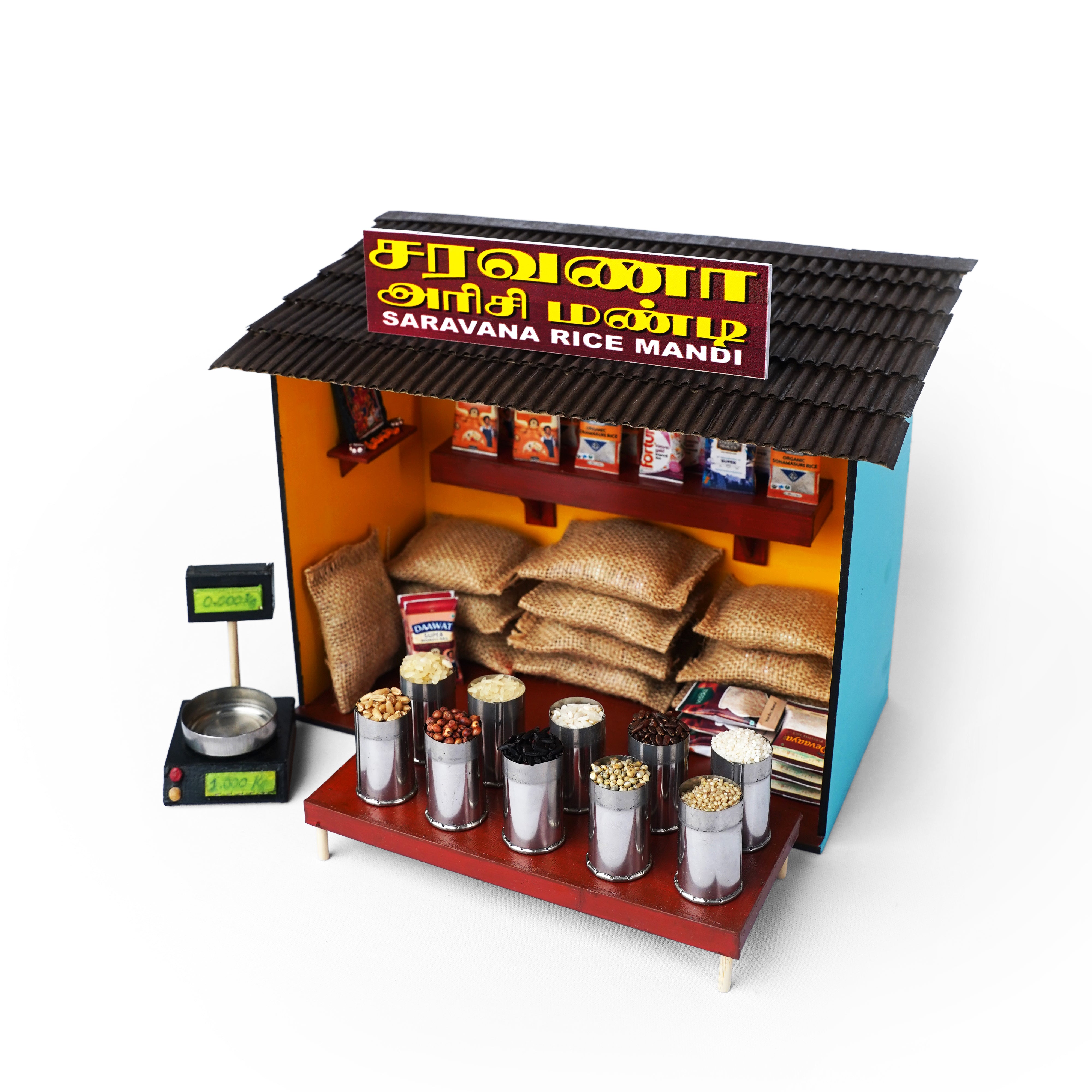 Miniature Rice Mandi