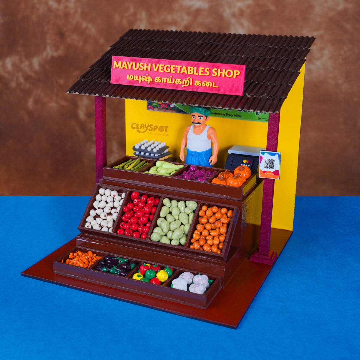 Miniature Vegetable Shop