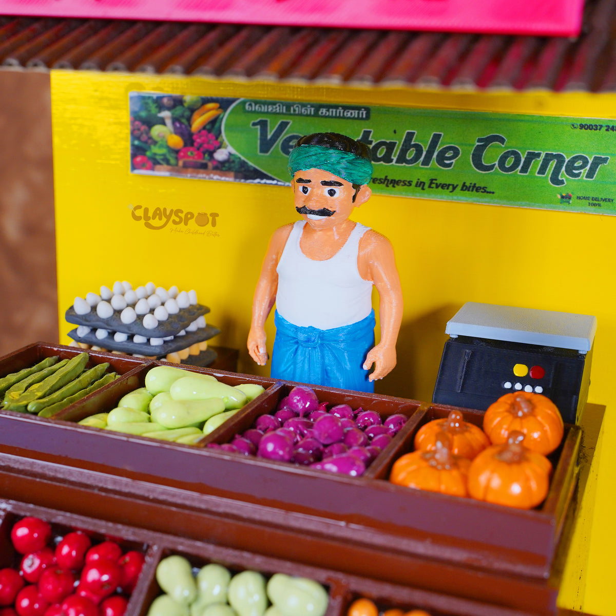 Miniature Vegetable Shop