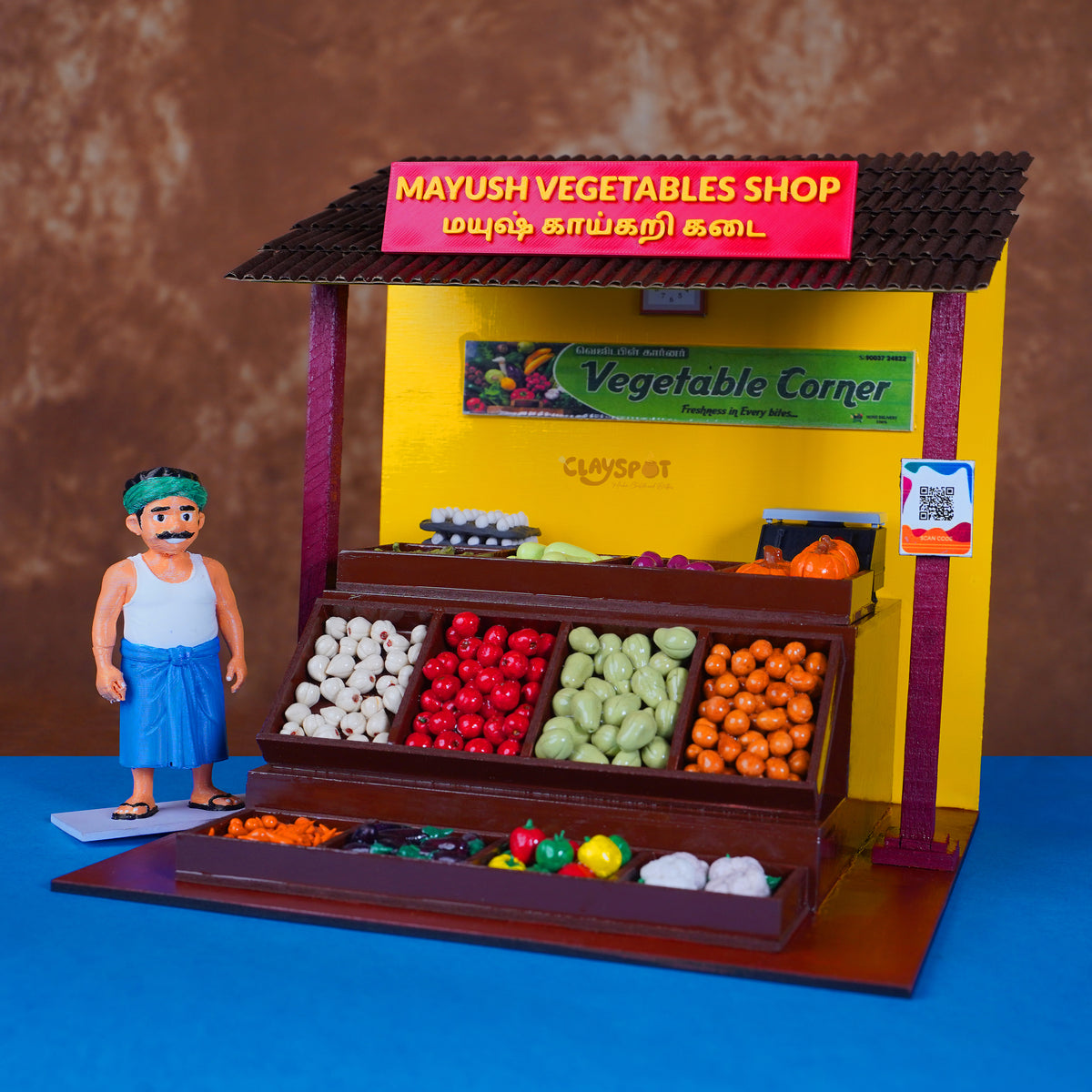 Miniature Vegetable Shop