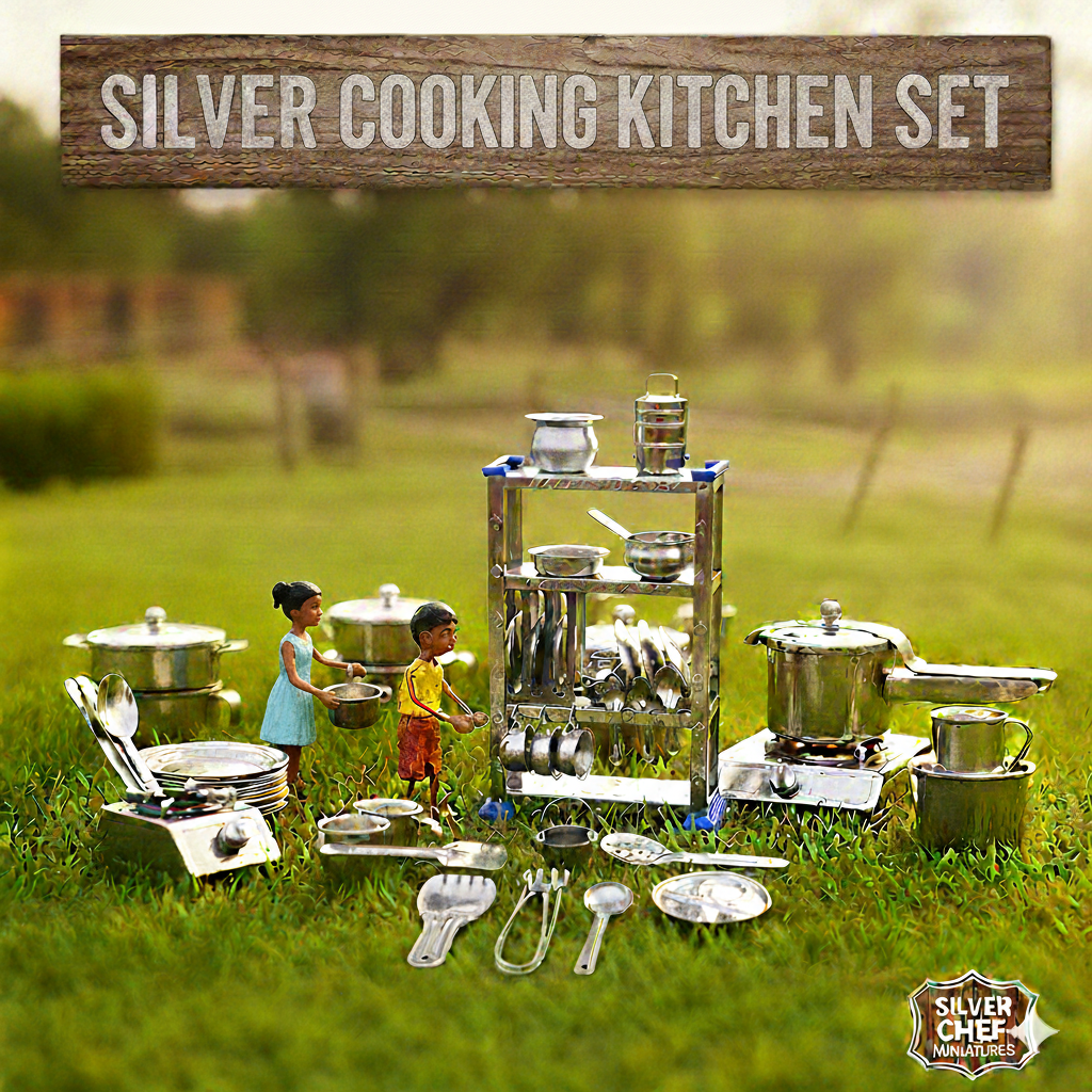 Steel Cooking Kitchen Set