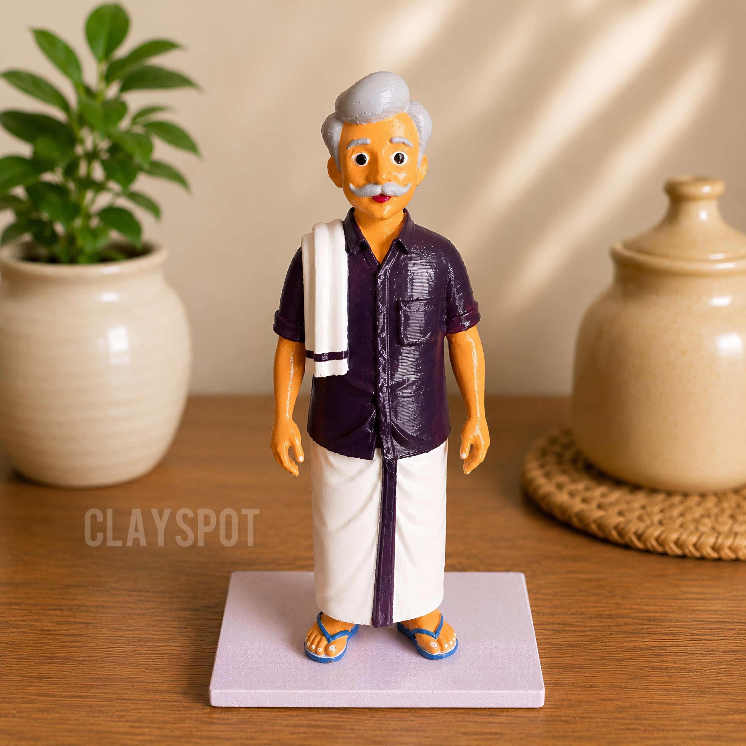 Miniature Elder Figurine