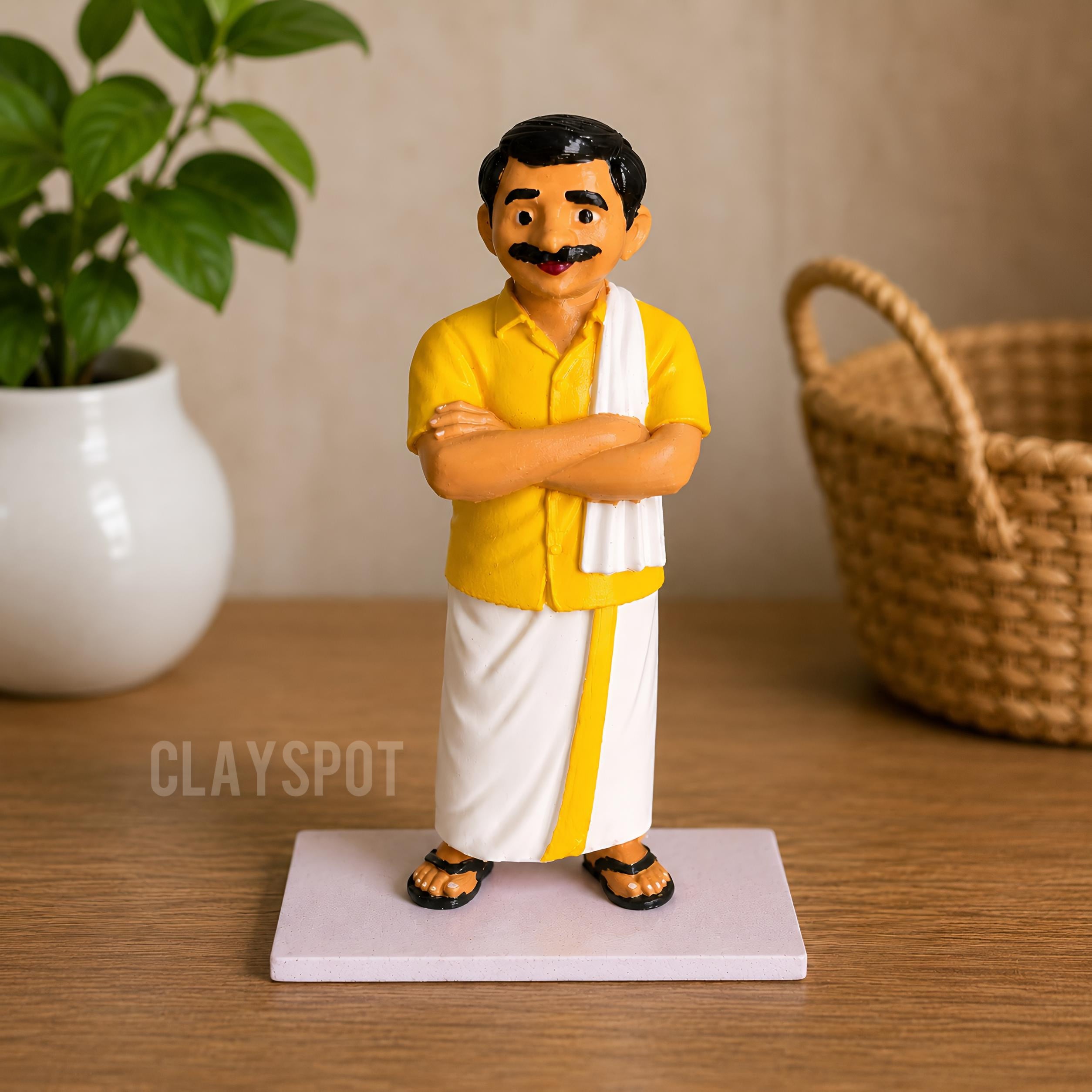 Miniature Village Gentleman Figurine