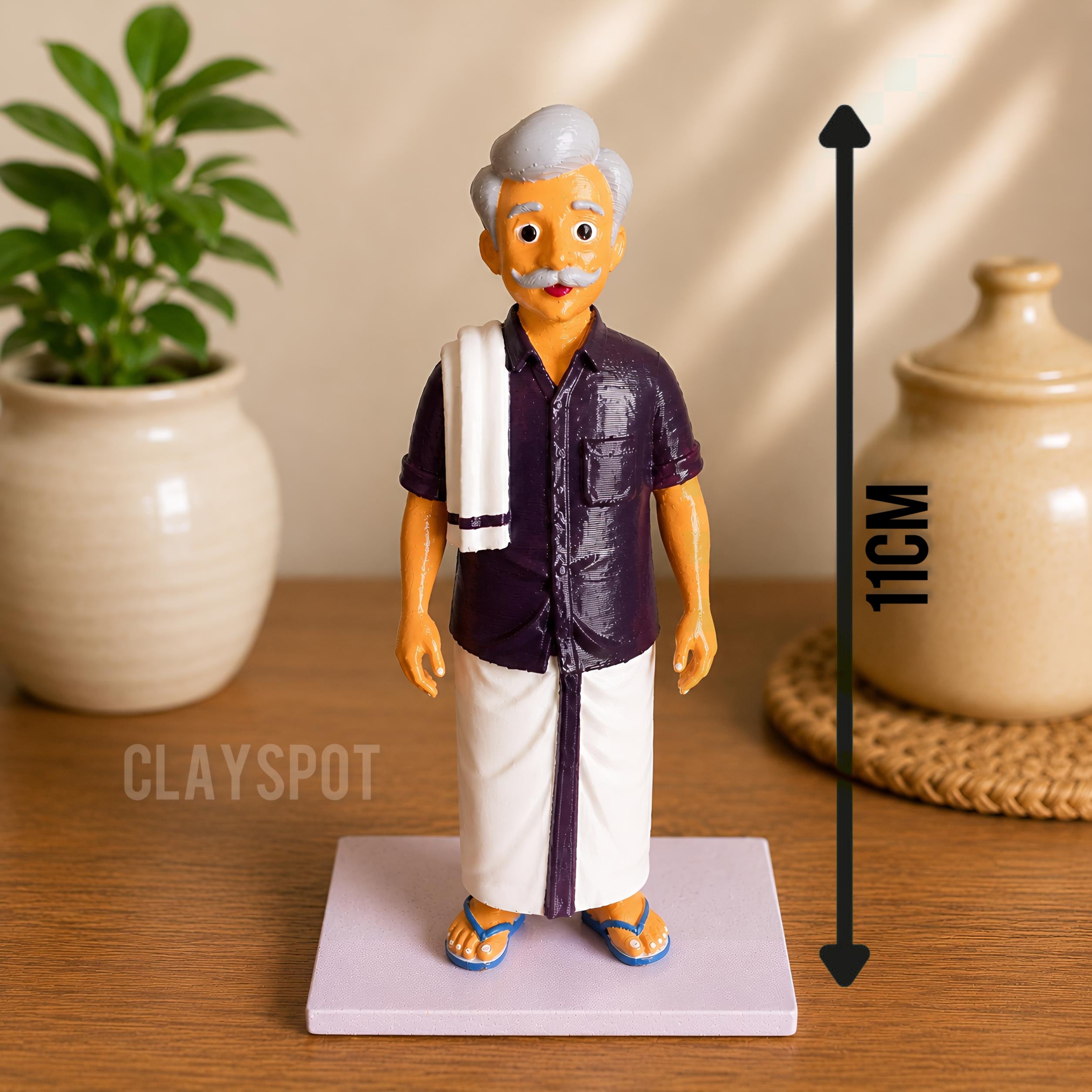 Miniature Elder Figurine