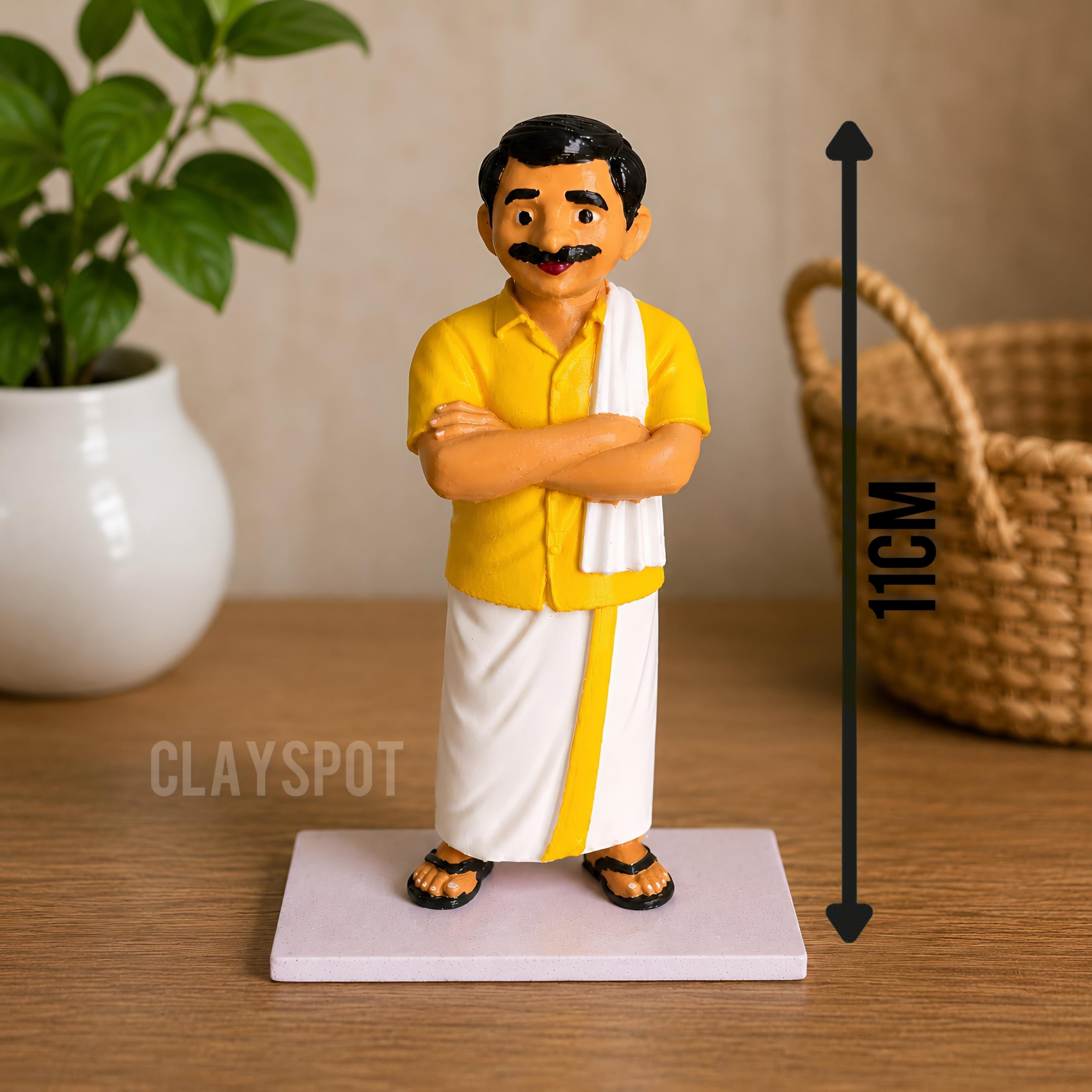 Miniature Village Gentleman Figurine