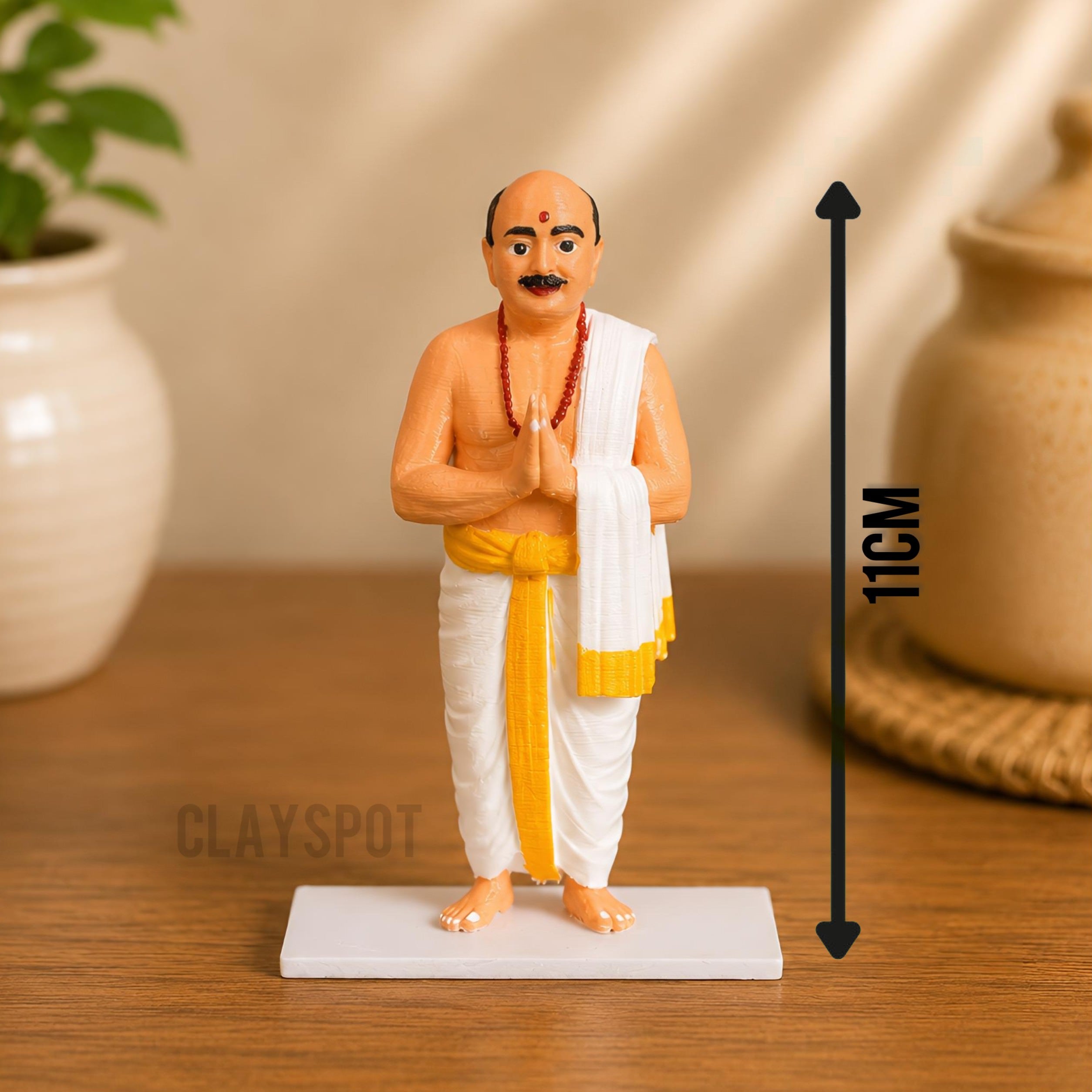 Miniature Traditional Tamil Priest