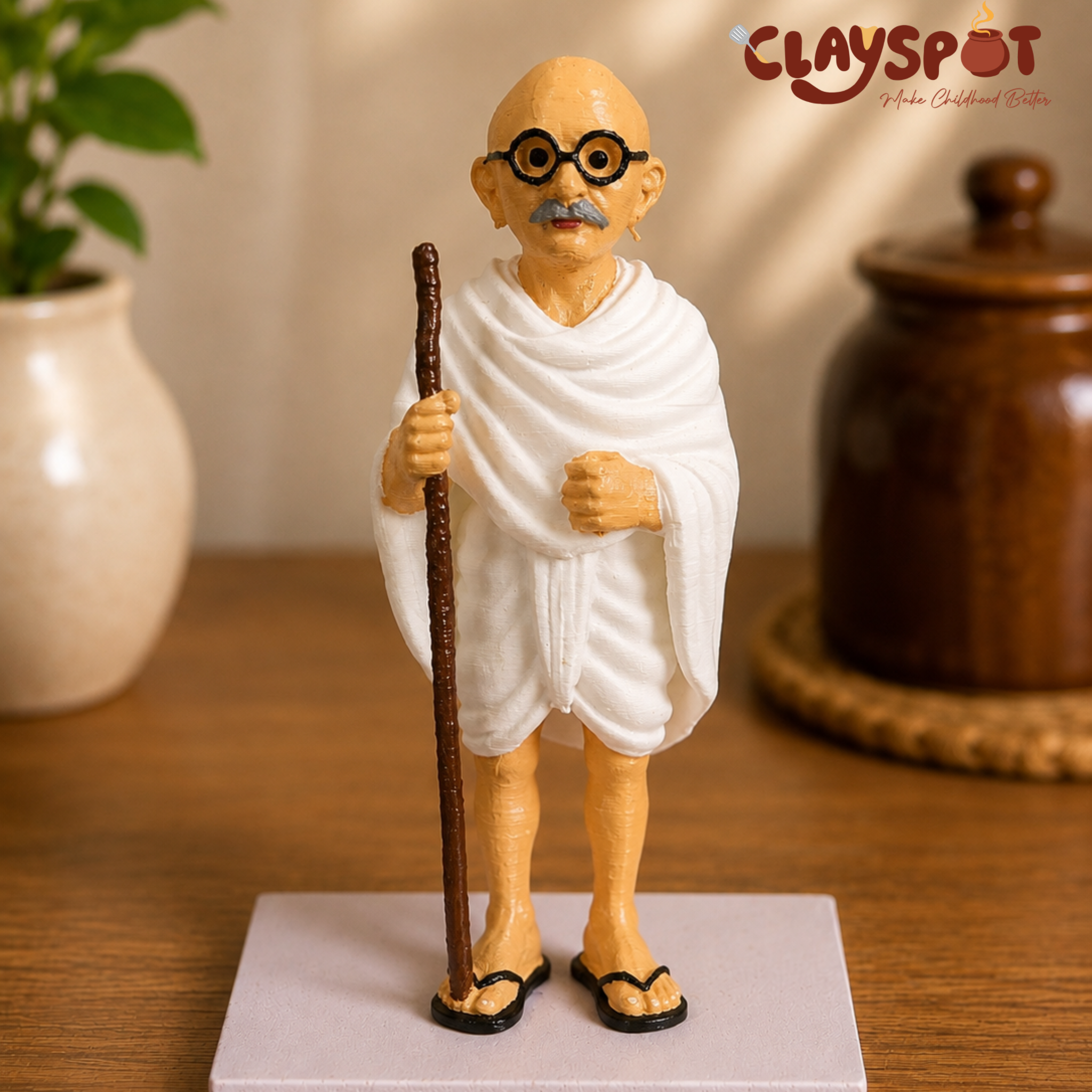 Miniature Mahatma Gandhi Figurine