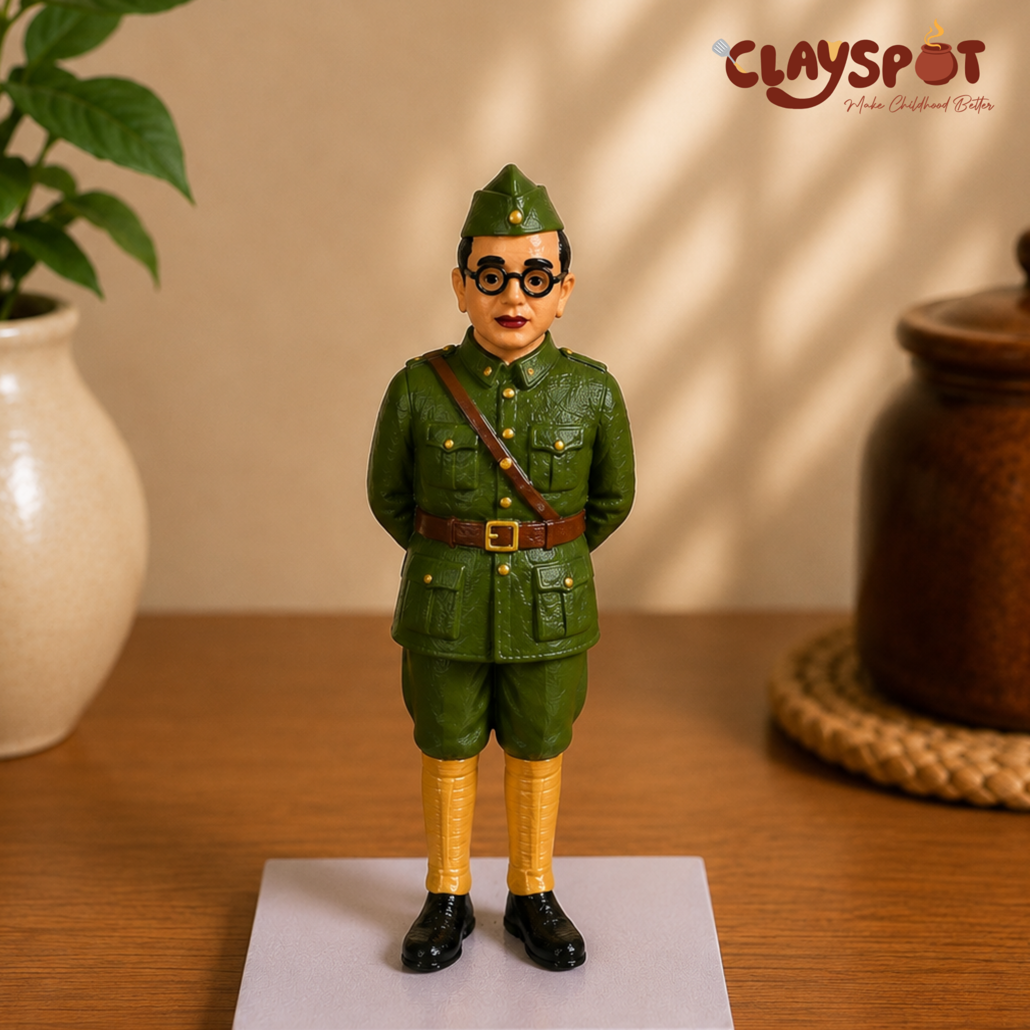 Miniature Netaji Subhas Chandra Bose Figurine