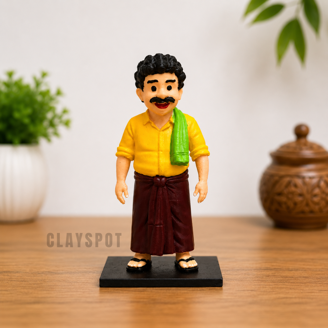 Miniature Village Man